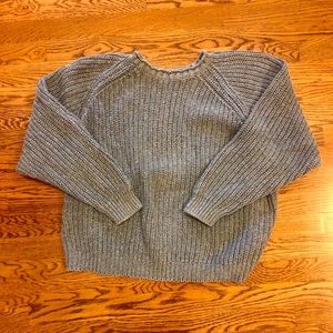Sky blue, cozy sweater Large